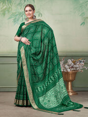 Printed Art Silk Saree