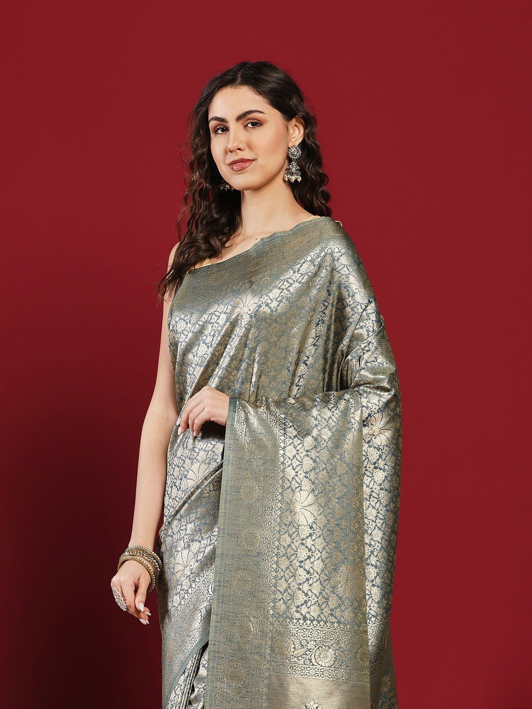 Woven Design Art Silk Saree