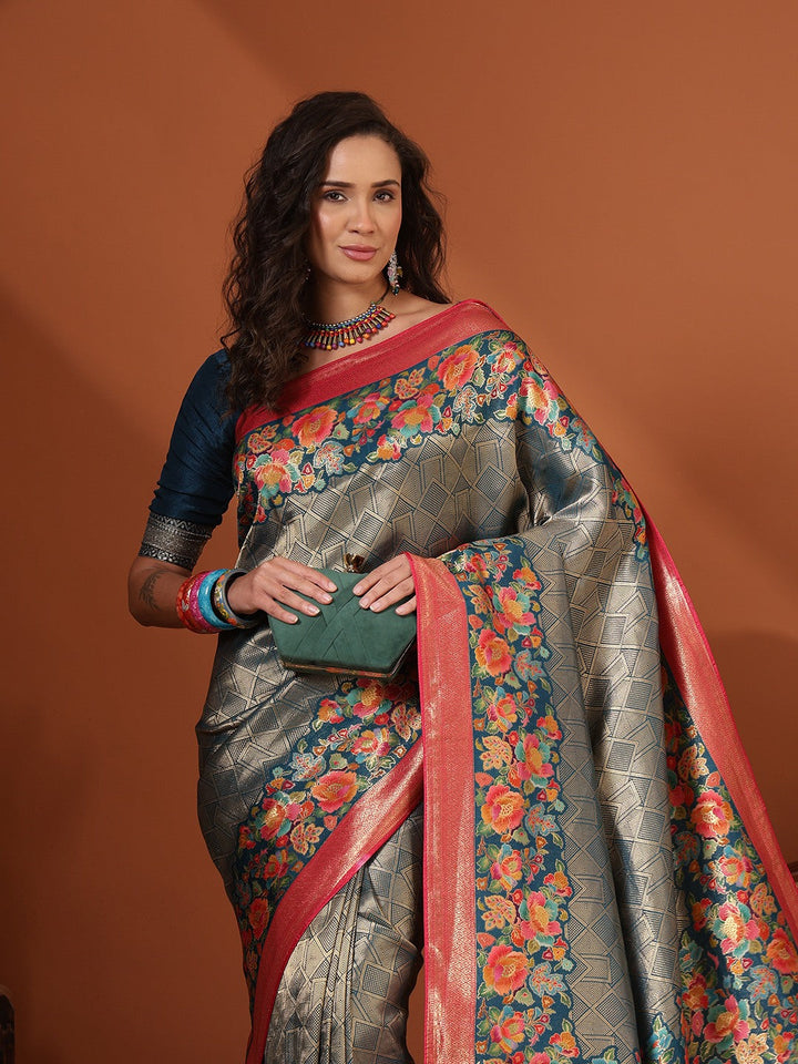 Woven Design Dola Silk Saree