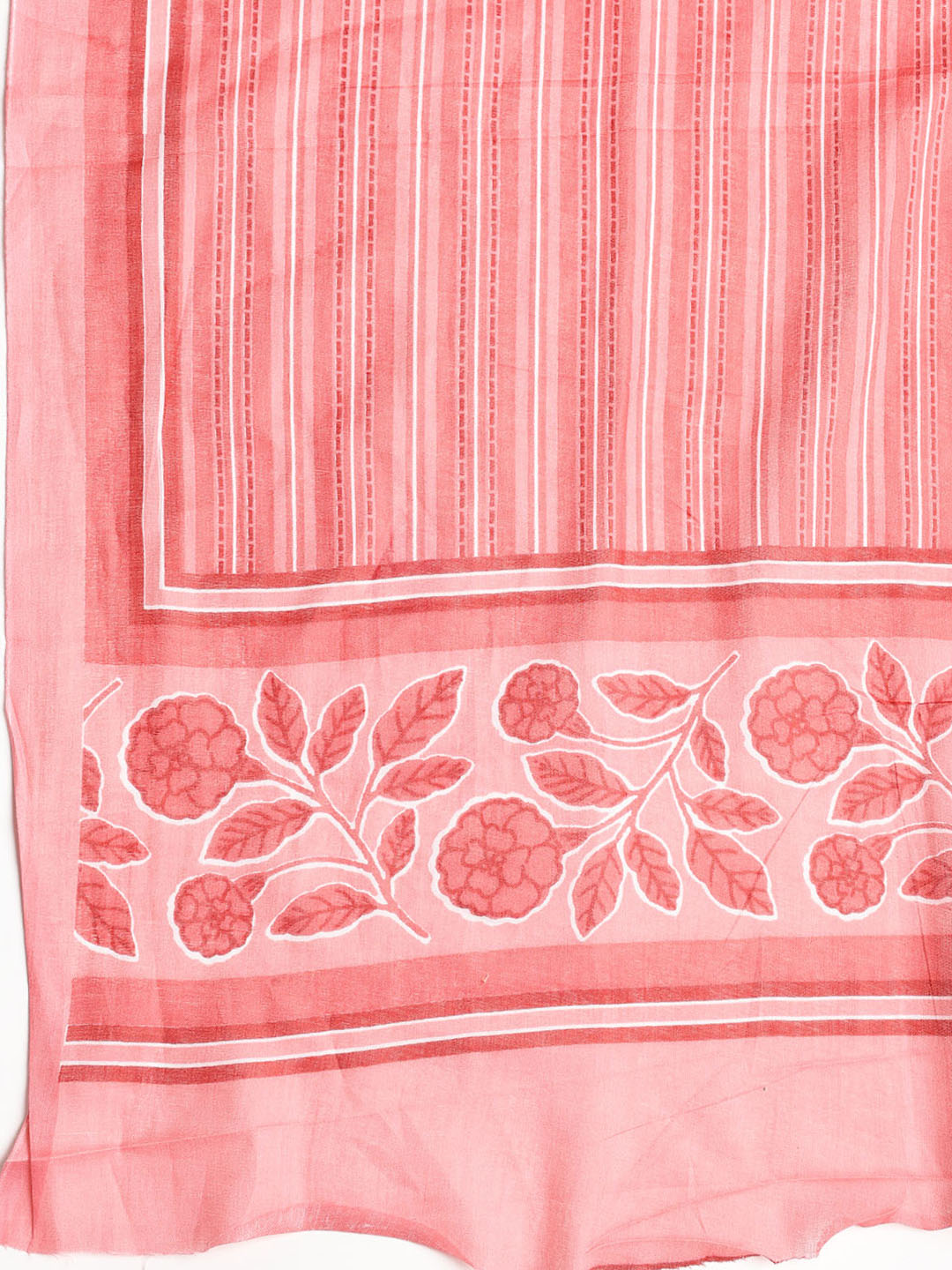 Printed Cotton Printed Unstitched Suit With Dupatta