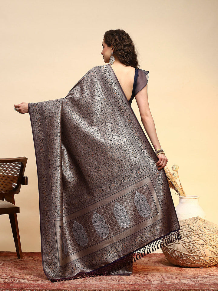 Woven Design Art Silk Saree