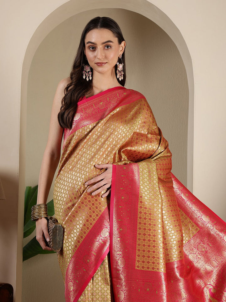 Woven Design Art Silk Saree