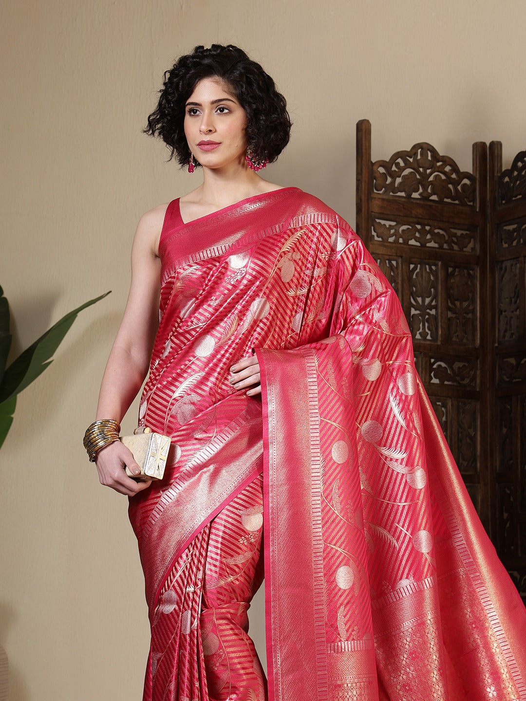 Woven Design Art Silk Saree