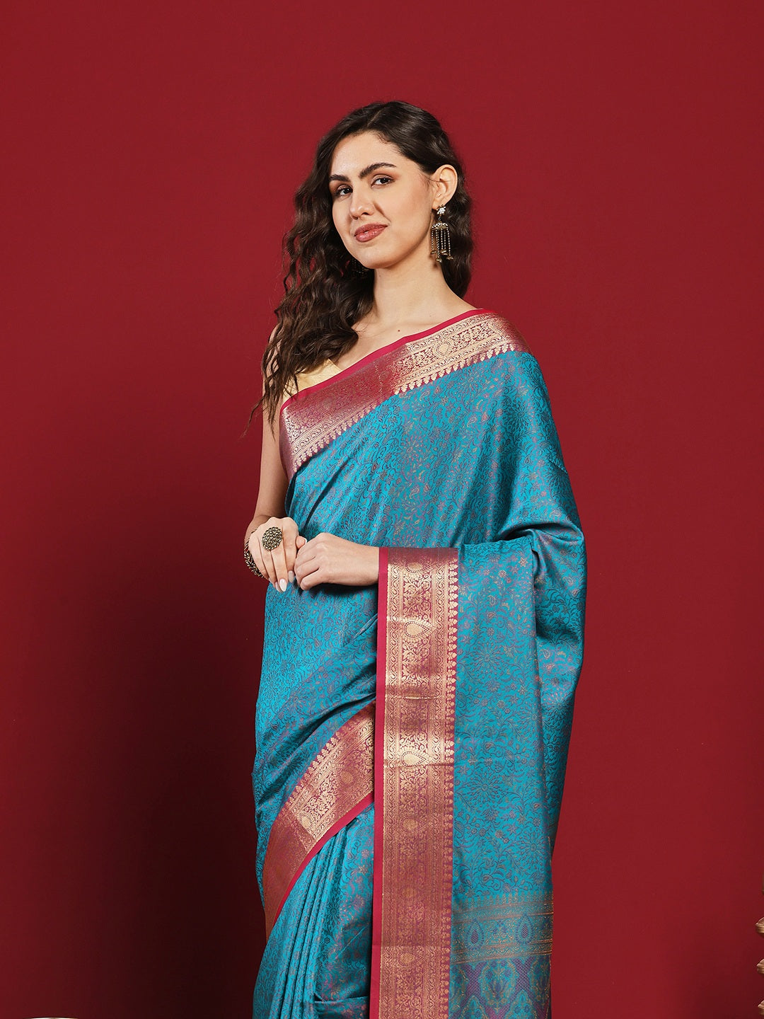Woven Design Art Silk Saree