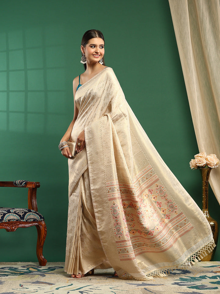 Woven Design Art Silk Saree