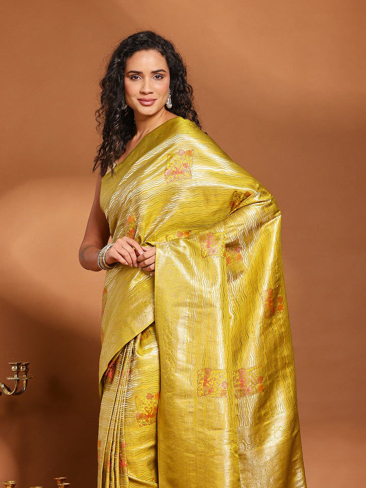Woven Design Art Silk Saree