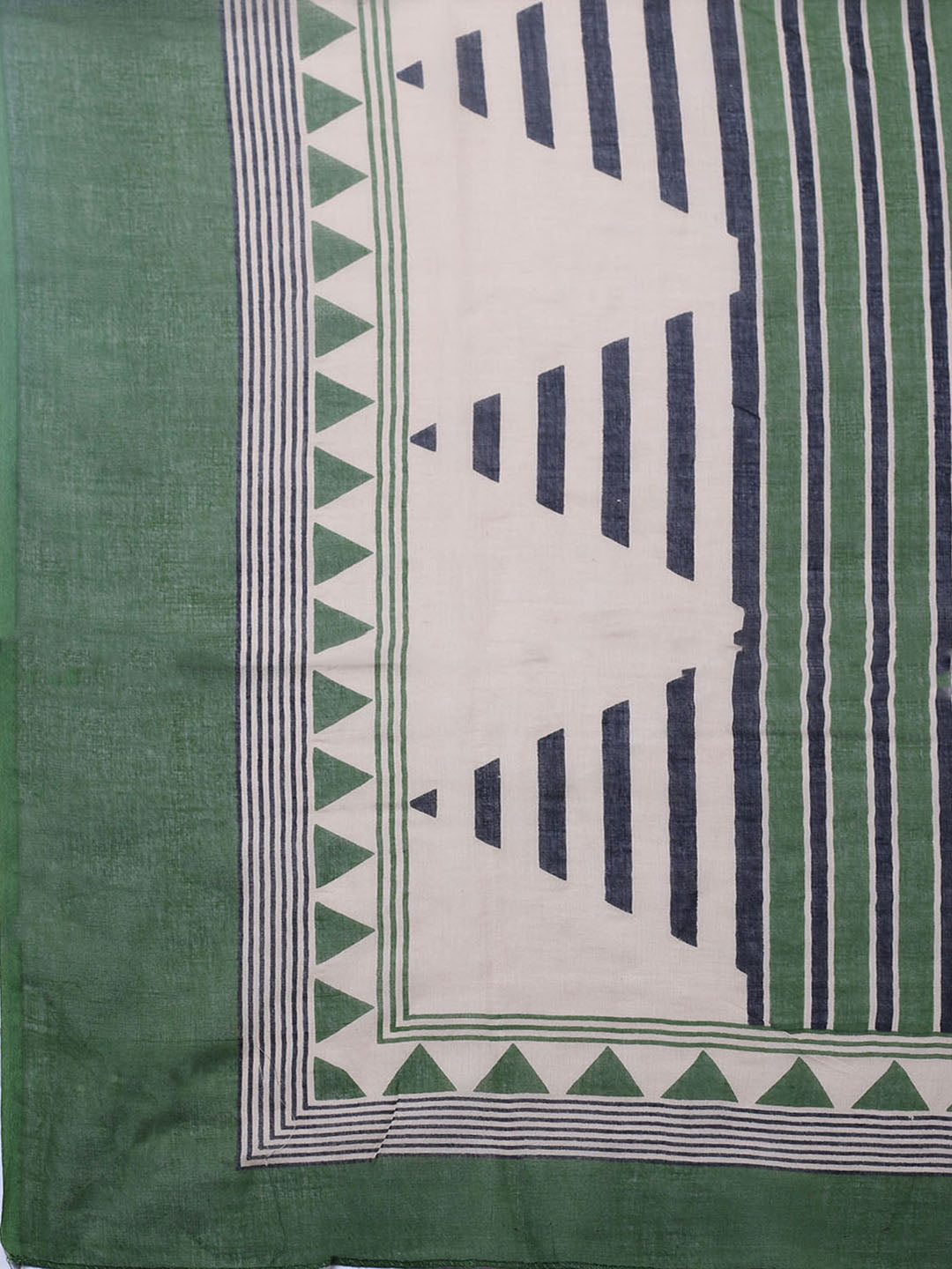 Embroidered Cotton Blend Unstitched Suit With Pant &amp; Dupatta