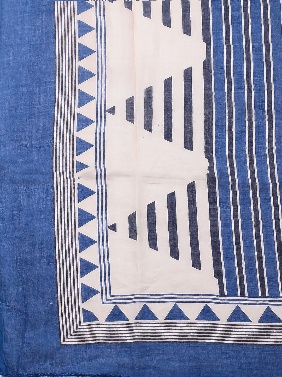 Embroidered Cotton Blend Unstitched Suit With Pant &amp; Dupatta