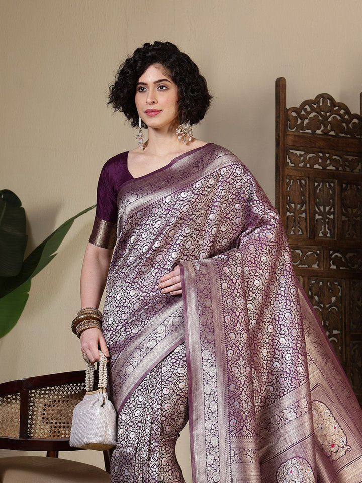 Woven Design Art Silk Saree