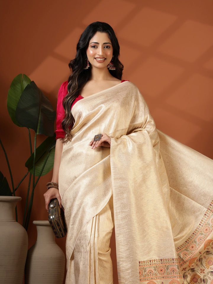 Woven Design Art Silk Saree
