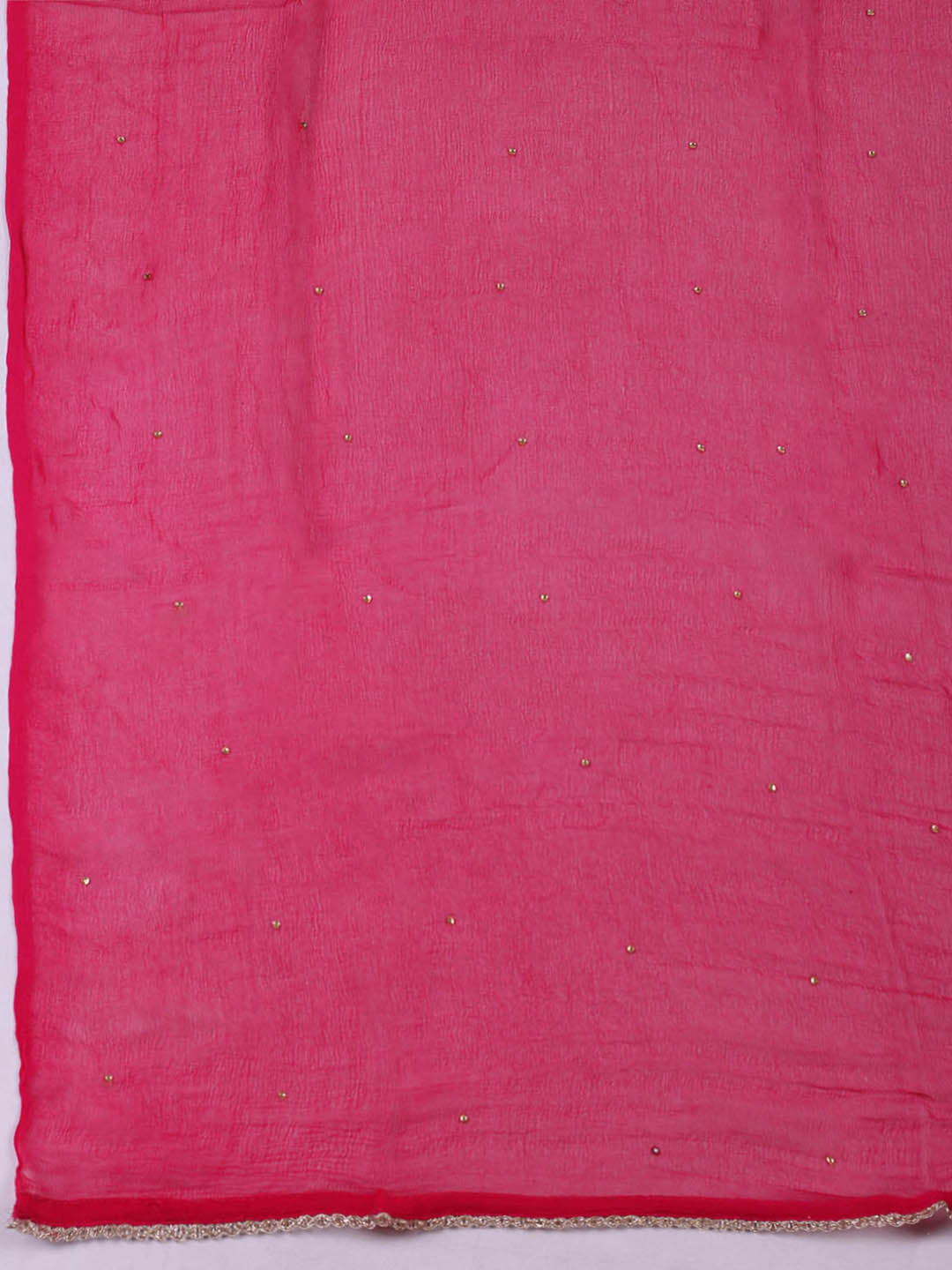 Woven Design Chanderi Unstitched Suit With Pant &amp; Dupatta
