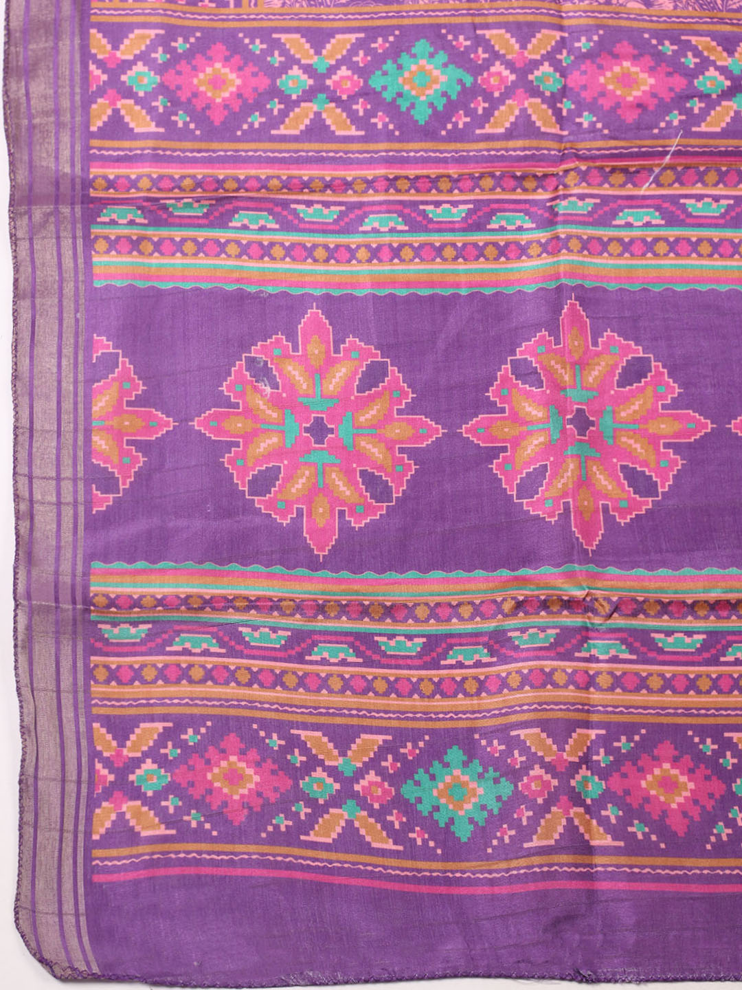 Woven Design Art Silk Unstitched Suit With Pant Dupatta