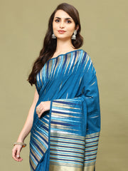 Zari Border Woven Handloom Saree