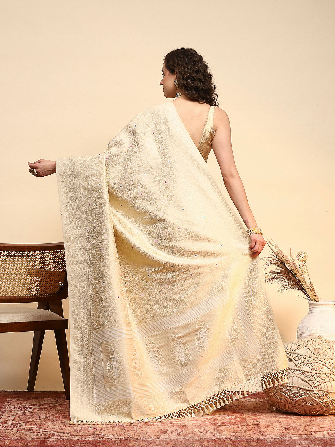 Woven Design Art Silk Saree