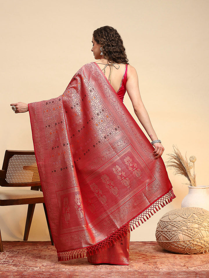 Woven Design Art Silk Saree