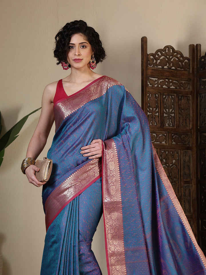 Woven Design Art Silk Saree