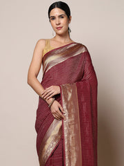 Printed Crepe Saree