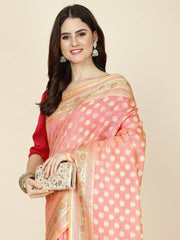 Zari Border Woven Cotton Saree