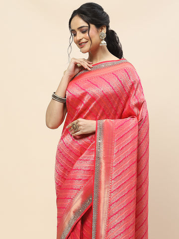 Woven Art Silk Banarsi Saree