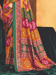 Printed Art Silk Saree