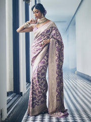 Banarasi Zari Handloom Embroidered Saree