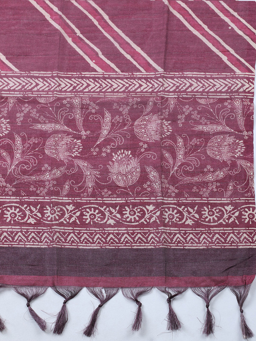 Embroidered Cotton Blend Unstitched Suit With Pant &amp; Dupatta