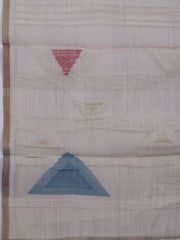 Embroidered Chanderi Unstitched Suit With Dupatta
