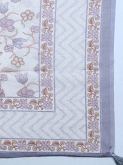 Printed Cotton Blend Ustitched Suit With Pant & Dupatta