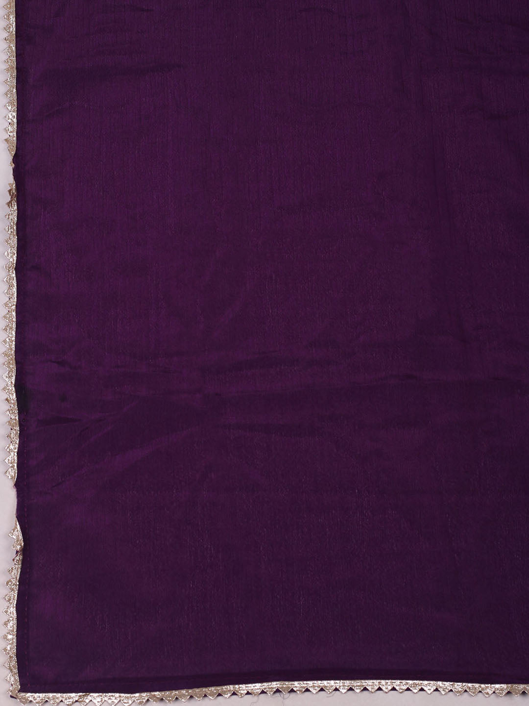 Neck Embroidered Chanderi Unstitched Suit Piece With Dupatta