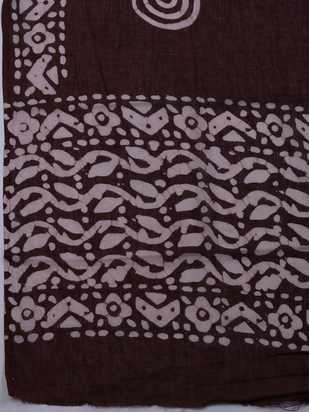 Printed Cotton Blend Unstitched Suit With Dupatta