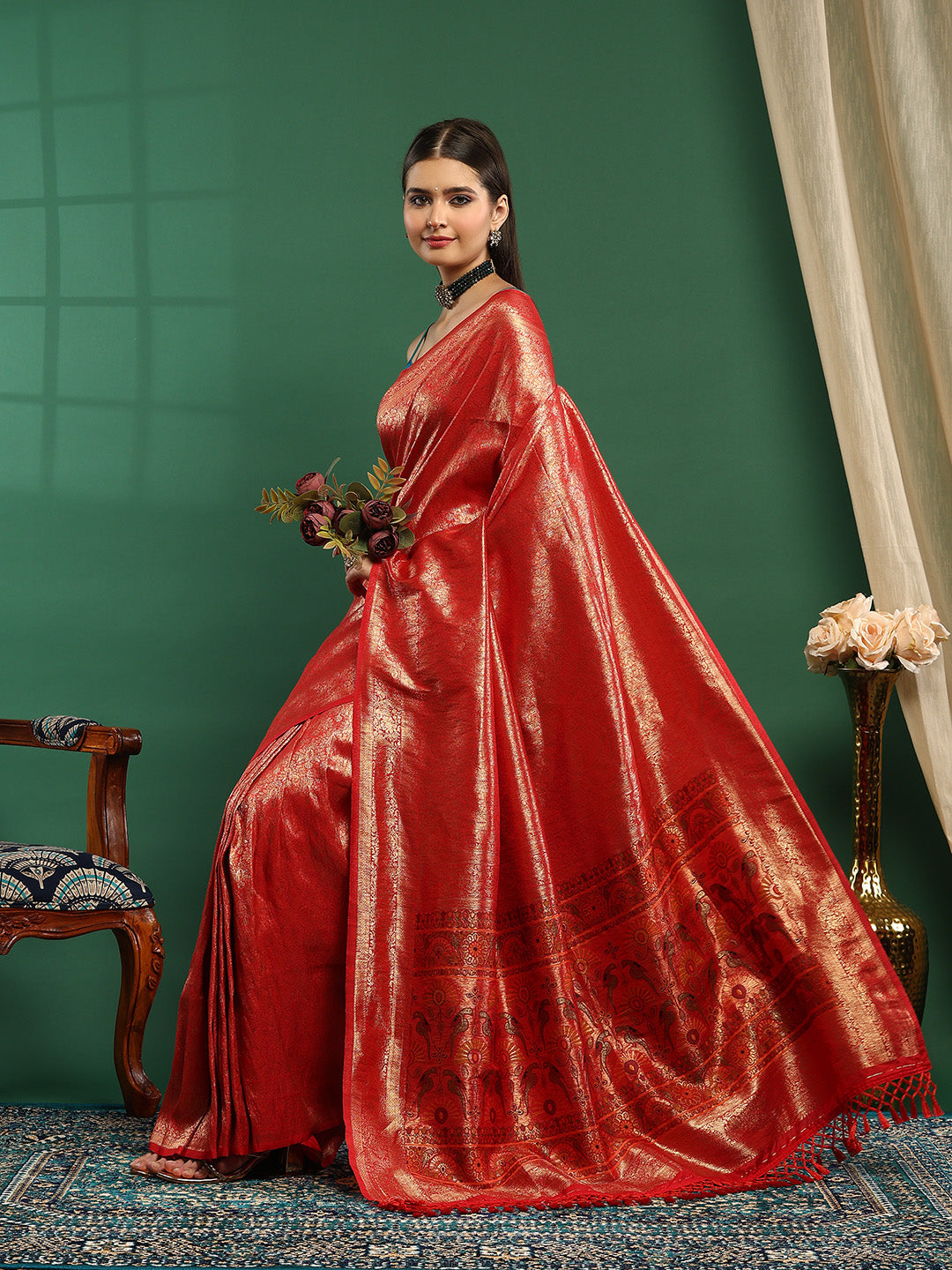 Woven Design Art Silk Saree