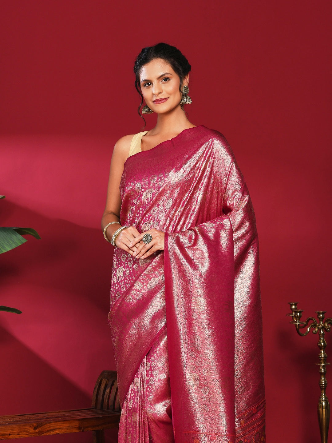 Woven Design Art Silk Saree