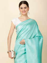 Brocade Zari Jaal Woven Handloom Saree