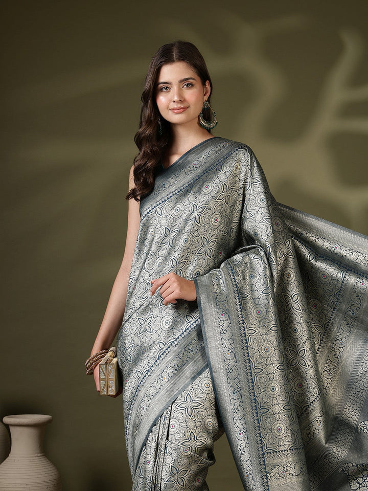 Woven Design Art Silk Saree