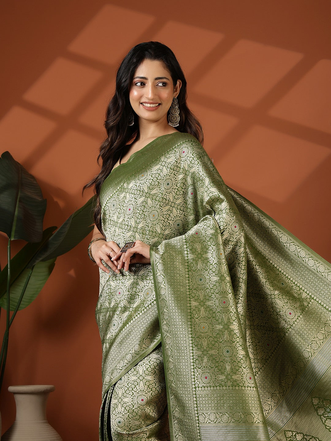 Woven Design Art Silk Saree