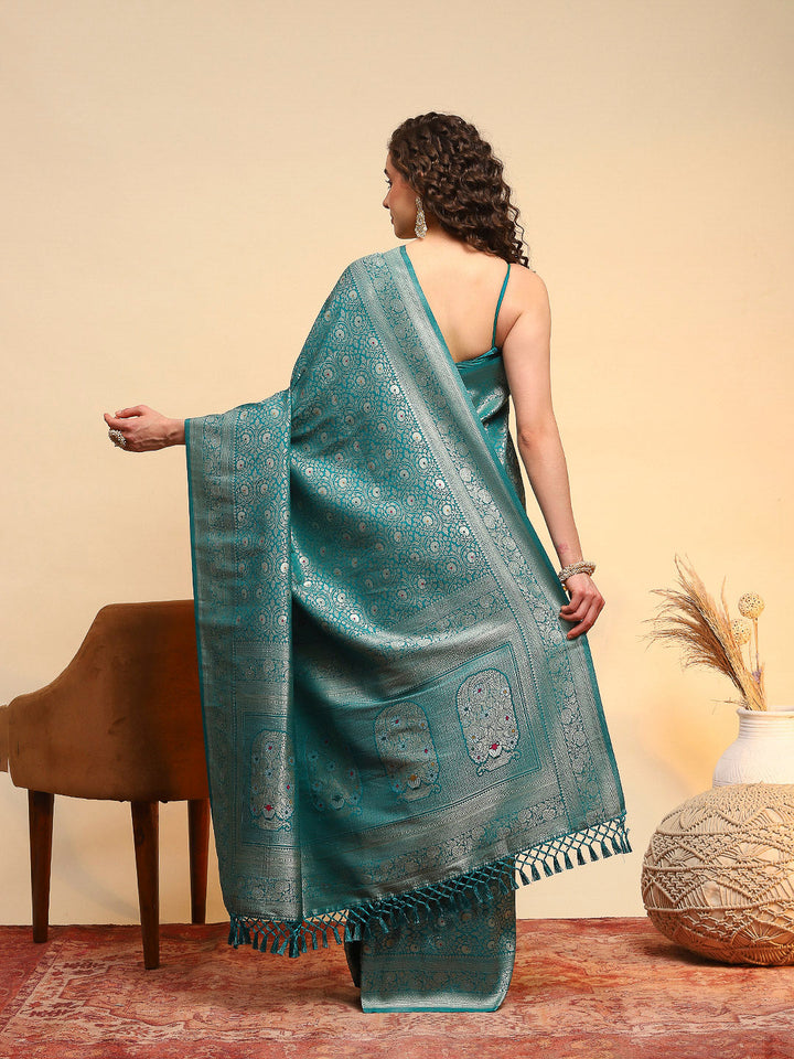 Woven Design Art Silk Saree