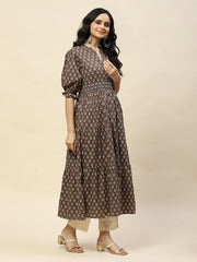 Floral Printed Cotton Kurta