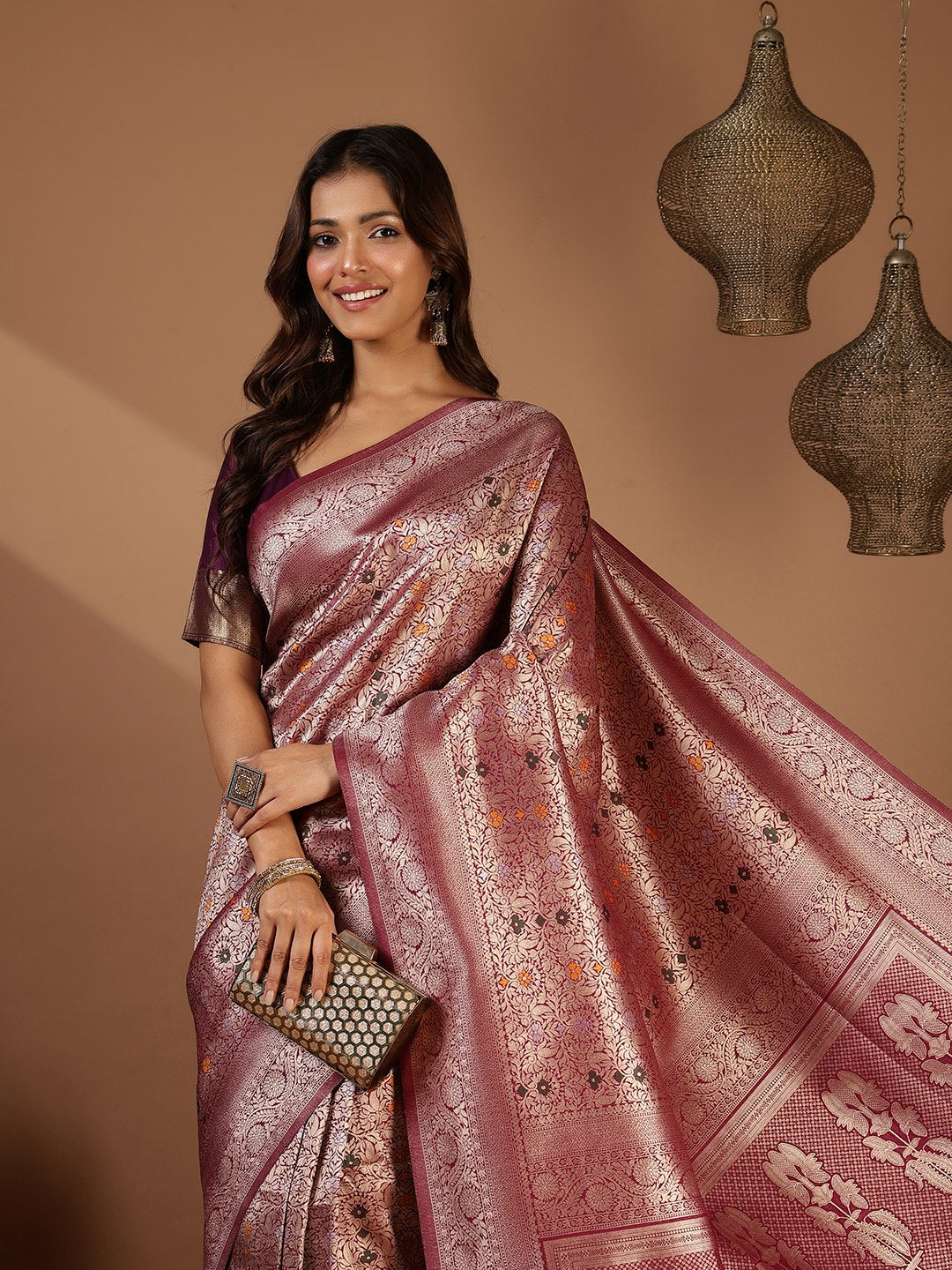Woven Design Art Silk Saree