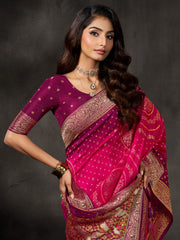 Woven Design Dola Silk Saree