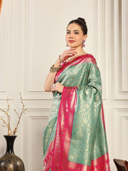 Woven Design Art Silk Saree