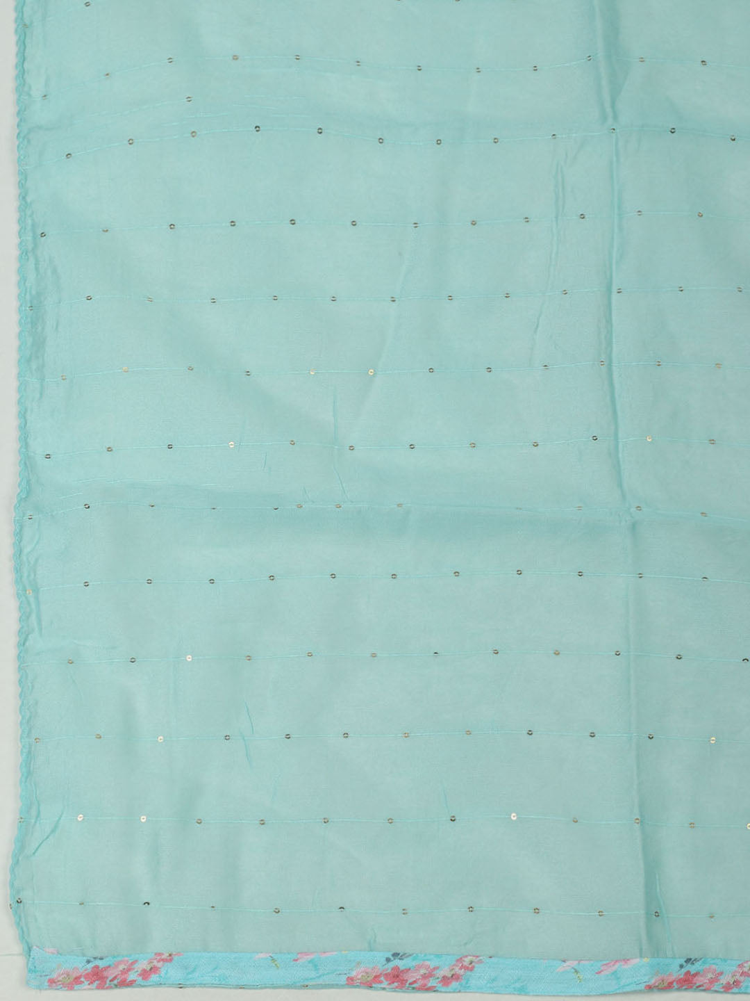 Embroidered Cotton Unstitched Suit With Pant &amp; Dupatta