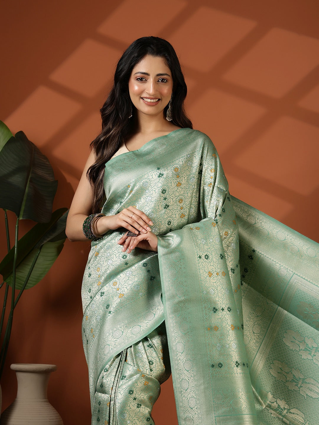 Woven Design Art Silk Saree