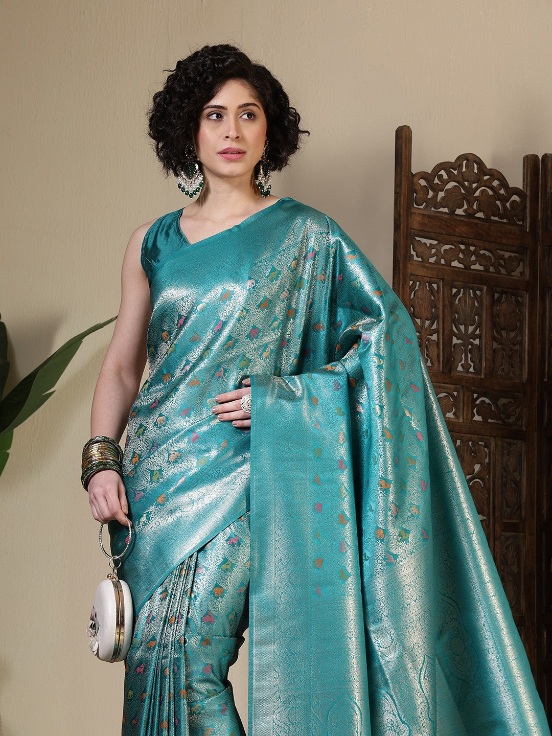 Woven Design Art Silk Saree
