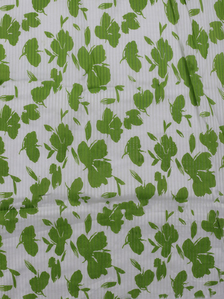 Printed Cotton Blend Unstitched Suit With Dupatta