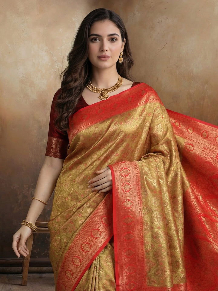 Woven Design Art Silk Saree