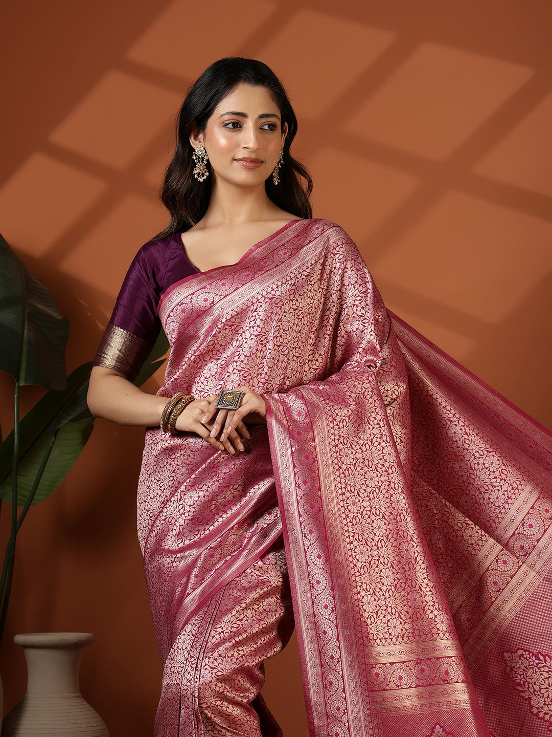 Woven Design Art Silk Saree