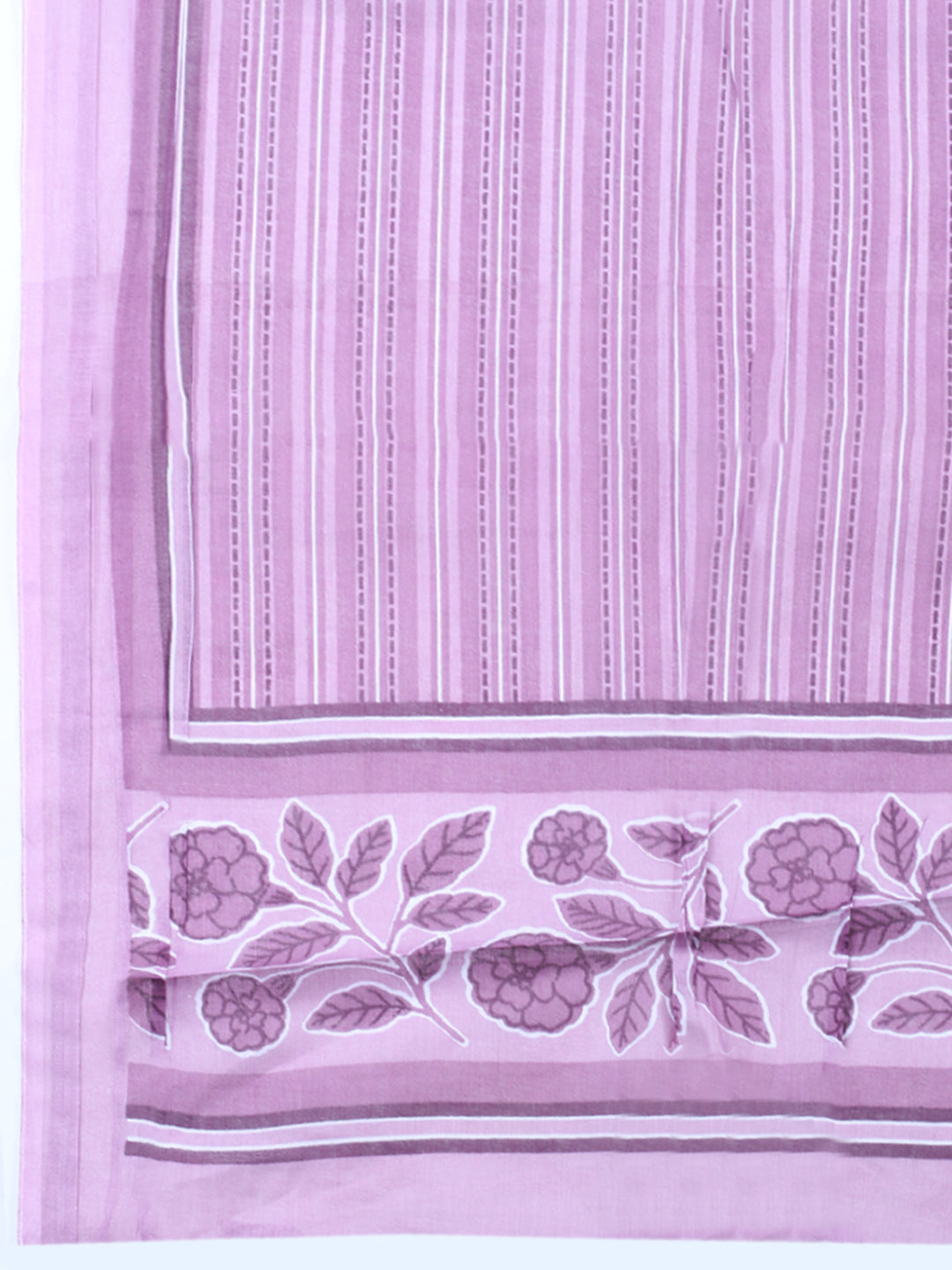 Embroidered Cotton Blend Unstitched Suit With Pant &amp; Dupatta