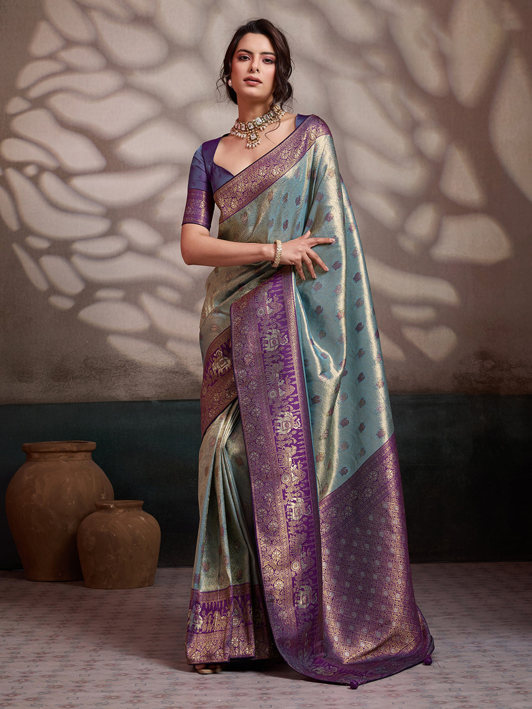 Woven Design Art Silk Saree