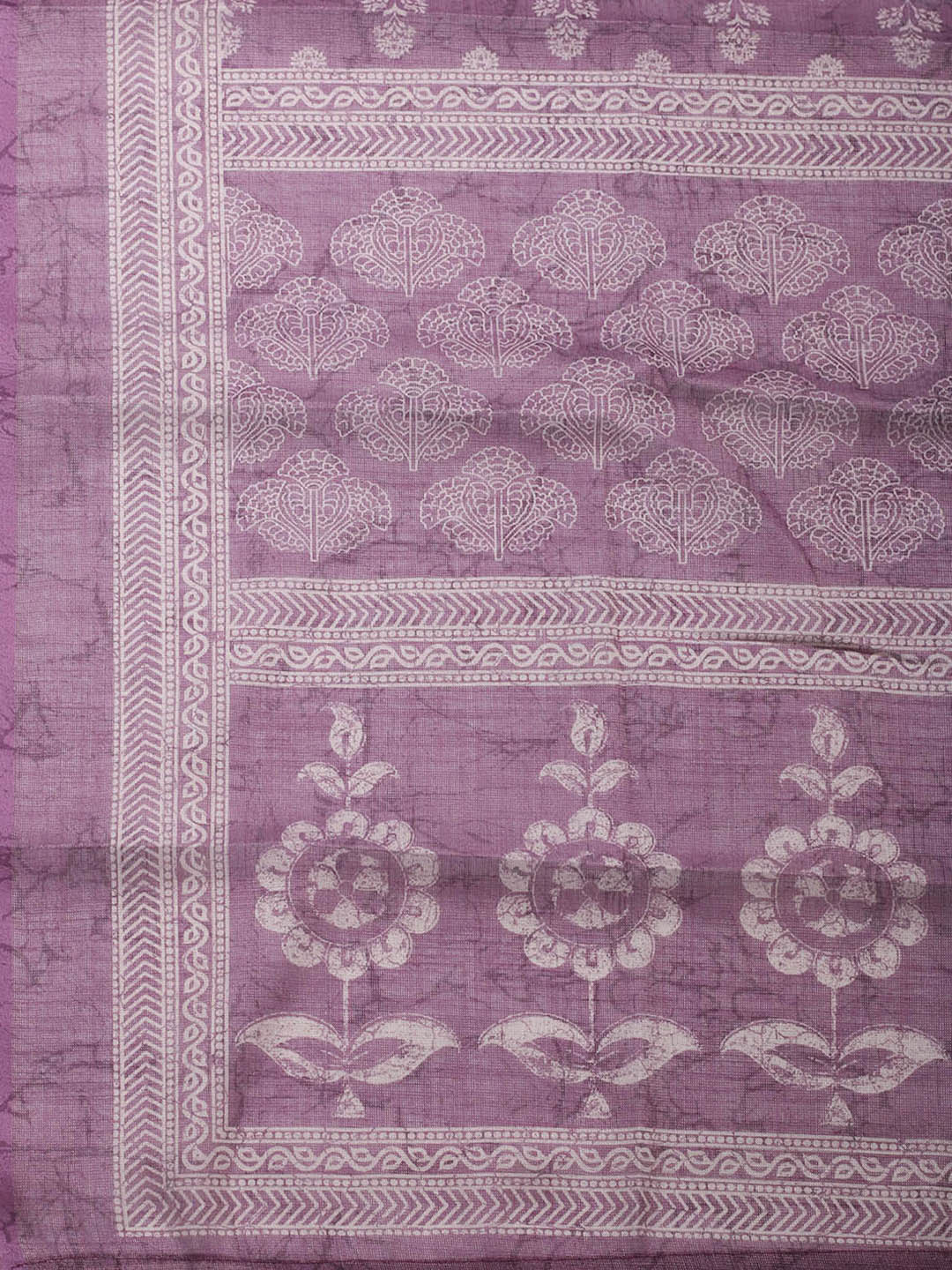 Embellished Tissue Unstitched Suit With Pant &amp; Dupatta