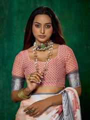 Printed Georgette Saree